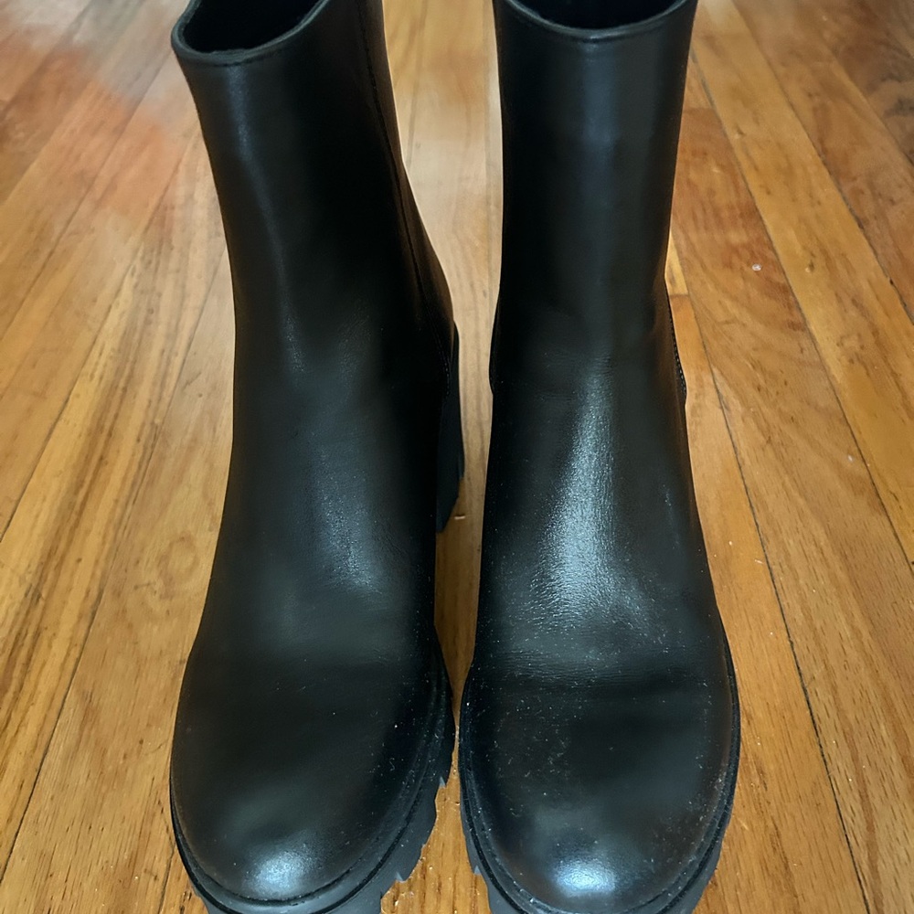 Steve Madden Black Ankle Boots
